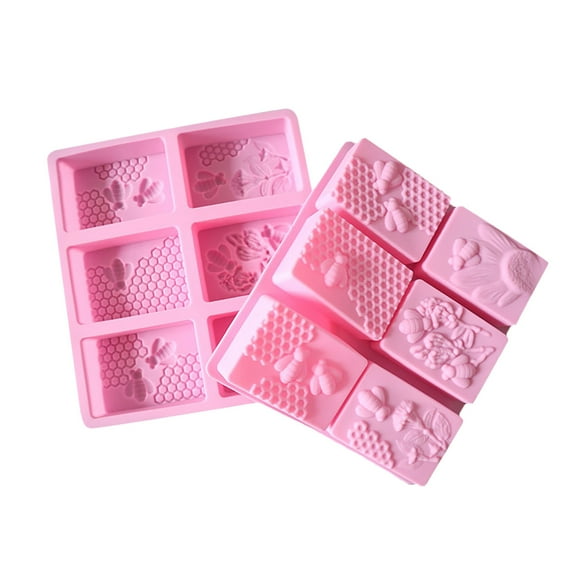 Vikakiooze under10, Silicone 3D Chocolate Soap Mold Cake Candy Baking Mould Baking Pan Tray Molds
