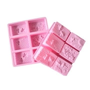 Vikakiooze under10, Silicone 3D Chocolate Soap Mold Cake Candy Baking Mould Baking Pan Tray Molds
