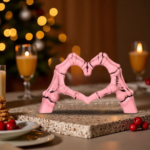 Vikakiooze Skeleton Heart Hands Halloween Decor