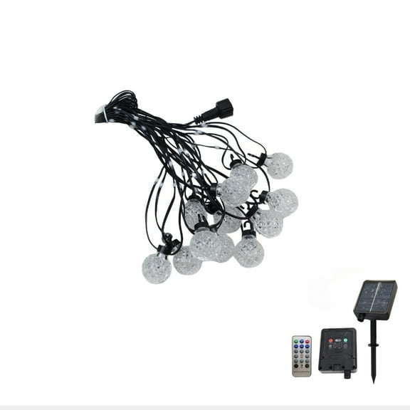 Vikakiooze Solar Energy Remote Control Waterproofing Camping Decoration Outdoor Waterproofing Decorative Light