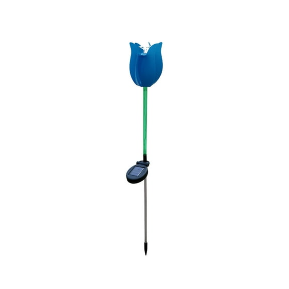 Vikakiooze Solar Garden Decorative Lights, Simulated Tulips Windmill Lights , Outdoor Solar Ground Lights That Can Dance With The Wind