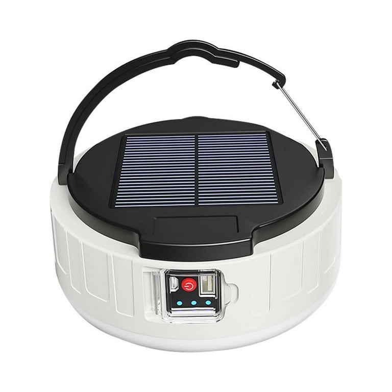 Tent light with remote top
