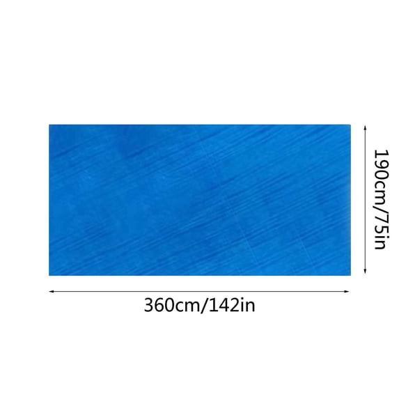 Vikakiooze Square Pool Cover Protector Foot Above Ground Black Protection Swimming Pool