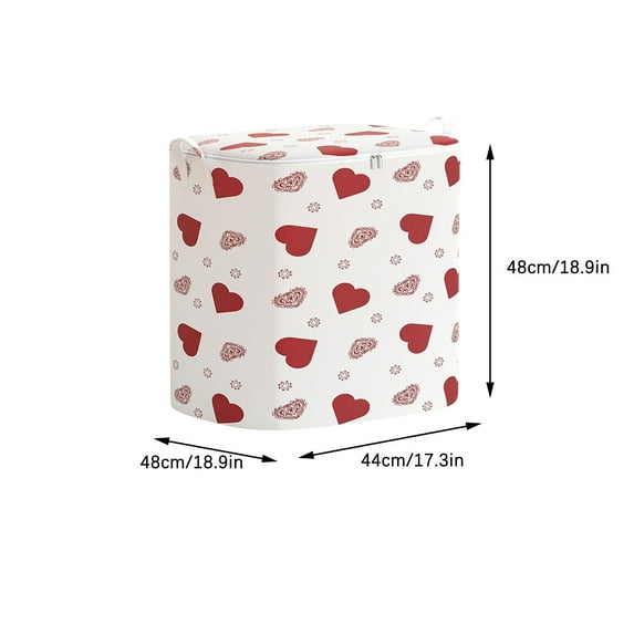 Vikakiooze Storage Clothes Bins Closet Bags, Clothes Storage Bag Wardrobe Sorting Storage Box Portable Storage Bag Winter Cup Storage Box for Clothing And Toys