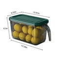 thumbnail image 1 of Vikakiooze Storage Containers Produce Preservation , Stackable Refrigerator Organizer With Handle To Keep Fresh For Produce, Food, Vegetables, 1 of 7