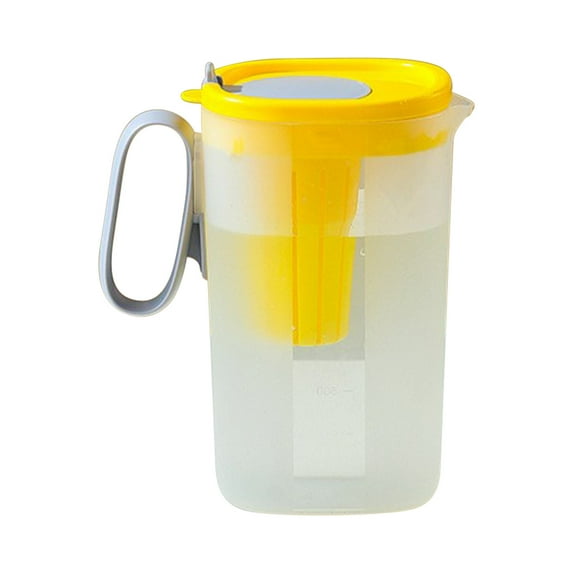 Vikakiooze Tea Kettle 1.55L Refrigerator Cold Water Kettle With Fruit Filter, Household High-Temperature Hard Wearing Cold Water Kettle, Large Capacity Tea Making Cold Water Kettle