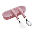 thumbnail image 1 of Vikakiooze Toddler Utensils,Stainless Steel Fork and Spoon Safe Silverware Set With Box,Kid Safe Utensils,Kids Cutlery Set,Dishwasher Safe, 1 of 5