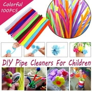Vikakiooze Toys under $5 100 Pieces Pipe Cleaners 40 Assorted Colored Chenille Stems for Art and Crafts, Children’s Craft Supplies Gift for Kids