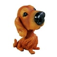 thumbnail image 1 of Vikakiooze Truck Car Ornaments Resin Puppy Car Interior Bobble Ornaments, Dashboard Car Decorations, Cool Bobble Car Ornaments, Teenage Car Accessories, Brown, 1 of 8