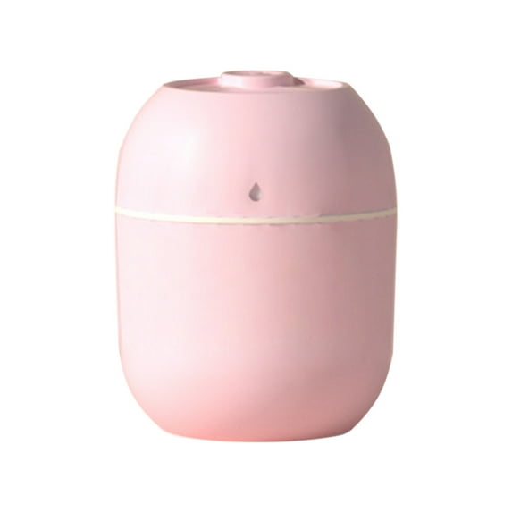 Vikakiooze USB Humidifier With Light ,Quiet Cool Mist Humidifier For Bedroom And Office ,Plants, Easy To Clean
