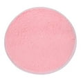 thumbnail image 1 of Vikakiooze Soft Bath Bedroom Floor Shower Round Mat Rug Non-slip Pink, 1 of 3