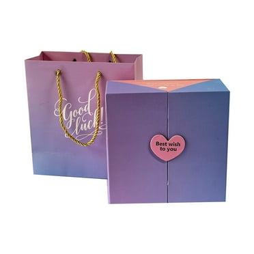 Vikakiooze Valentine's Day Gift Box Combination Including Warm Gloves Stuffed Bears Etc For Relatives And Friend