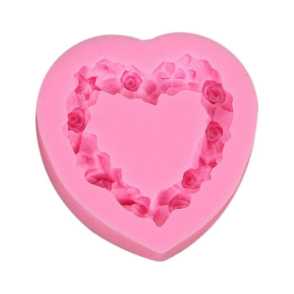 Vikakiooze Valentine's Day Love Wreath Fondant Cake Chocolate