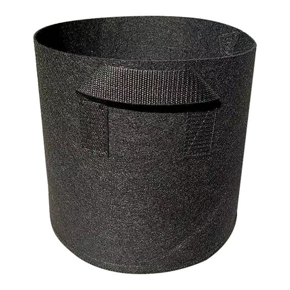 Vikakiooze Vegetable Gardening items Gallon Grow Bags Heavy Duty Aeration Fabric Pots Thickened Nonwoven Fabric Pots Plant with Handles Black