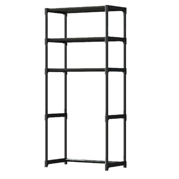 Vikakiooze Washing Machine Shelf Sub Balcony Flap Floor Multi Layer Storage Rack Bathroom Toilet Storage Shelf
