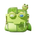 thumbnail image 1 of Vikakiooze Water Bottle for Kids with Two Straws Dual Use Large Capacity Leakproof Water Jug with Shoulder Strap for Outdoor Cute Frog Bottle Creative Kettle for Children,Home Clearance, 1 of 4
