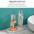 thumbnail image 1 of Vikakiooze Water Bottles Student Dormitory Brushing Cup Toothbrush Holder Creative Household Tooth Cup Toothbrush Rack Children Adult Mouthwash Cup Kitchen Appliances on, 1 of 6