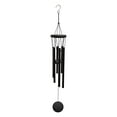 thumbnail image 1 of Vikakiooze Wind Chimes Outdoor Tone, Wind Chime Outdoor Sympathy Wind-Chime With 6 , Elegant Chime For Garden Patio Black Windchimes, 1 of 8