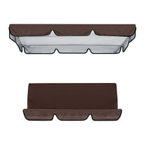 Vikakiooze Wing Canopy Top Cover Outdoor Patio Swing Chair Set Replacement Hammock Cushion