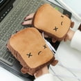 thumbnail image 1 of Vikakiooze Winter Gloves 1 Pair USB Hand Warmers Cute Heating Gloves Half Wearable Fingerless, 1 of 1