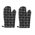 thumbnail image 1 of Vikakiooze Winter Gloves 2PC Oven Gloves Grill Gloves Slippery Cooking Gloves for Cooking Baking Grilling, 1 of 4
