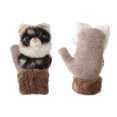 thumbnail image 1 of Vikakiooze Winter Gloves Pattern Gloves Autumn And Winter Warmth Plush Knitted Decor Women, 1 of 7