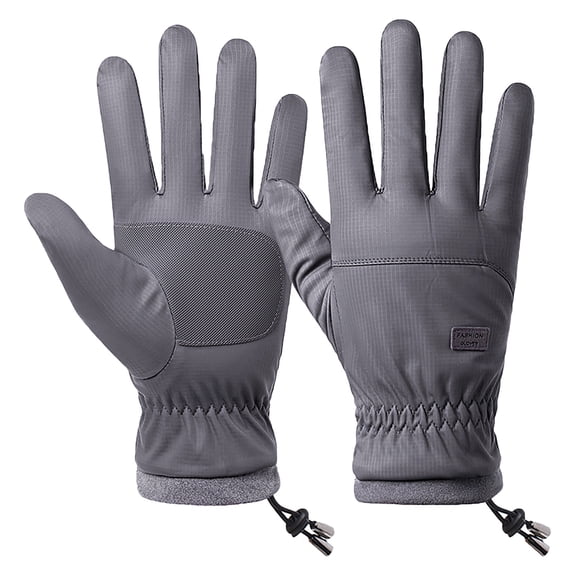 Vikakiooze Winter Gloves Winter Thickened Warmth And Non-slip Outdoor Ski Gloves