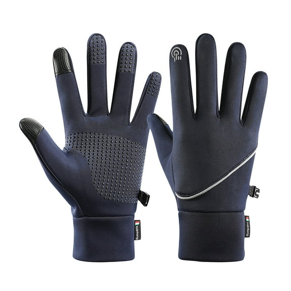 Vikakiooze Winter Gloves Winter Thickened Warmth And Non-slip Outdoor Ski Gloves