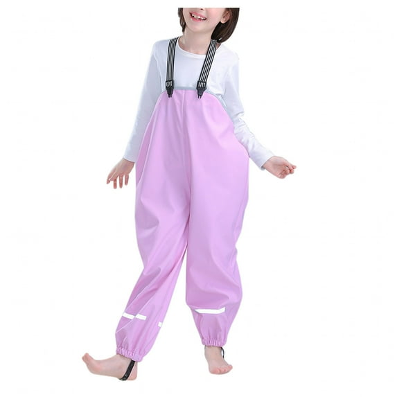 Vikakiooze Winter Sports Clothing Children Unisex lovely Translucent Robe Raincoat Set Waterproof Outdoor Rain Coat