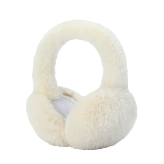 Vikakiooze Winter Warm Heat Storage Outdoor Windproof Antifreeze Plushed Earmuffs Soft Warm Earmuffs Foldable Men And Women One Size