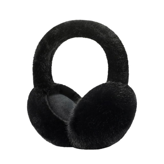 Vikakiooze Winter Warm Heat Storage Outdoor Windproof Antifreeze Plushed Earmuffs Soft Warm Earmuffs Foldable Men And Women One Size