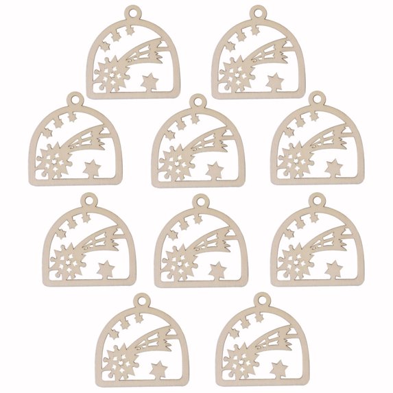 Vikakiooze clearance Christmas Wooden Pendant Hanging Door Decorations Xmas Tree Party Ornaments