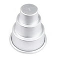 thumbnail image 1 of Vikakiooze under $10, Mini Three-tiered Cake Pan Pudding Mold Muffin Decorating Mould Tools, 1 of 1