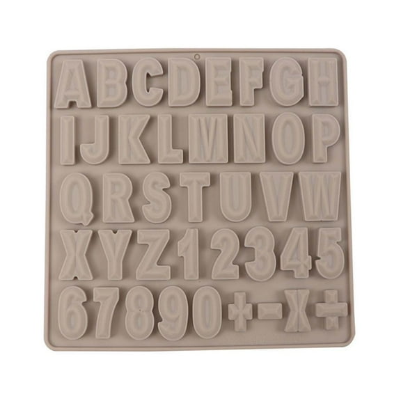 Vikakiooze under $10, Silicone Mold For Chocolate, Cake, Jelly, Pudding, Numbers And Letter Shape