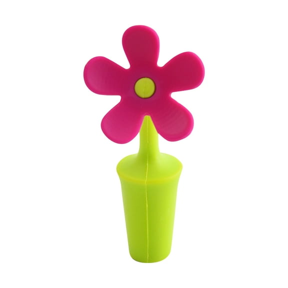 Vikakiooze under $10, Silicone Wine Stopper Sun Flower Wine Bottle Stopper Silica Gel