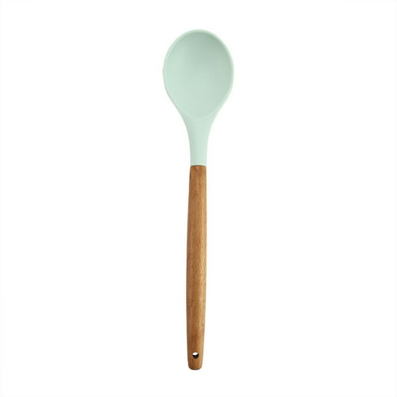 Vikakiooze under $10, Silicone Wooden Spatula Cooking Utensils Non-stick Spatula Kitchenware
