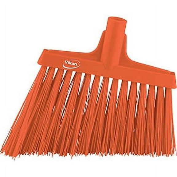Vikan 12" Angle Broom- Extra Stiff - Orange (2 Units)