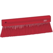 Vikan 45824 Brush,Powder,Soft,11,PP/PBT,Red J101