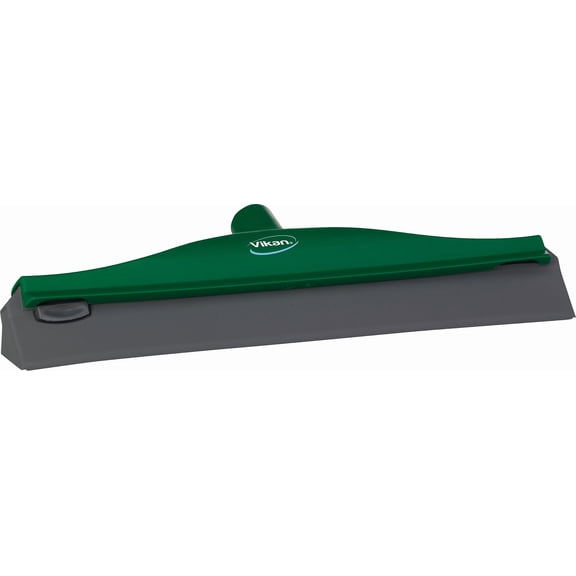 VIKAN Ceiling Squeegee 16" Threaded TPE Rubber Blade Chemical Resistant No Handle FDA