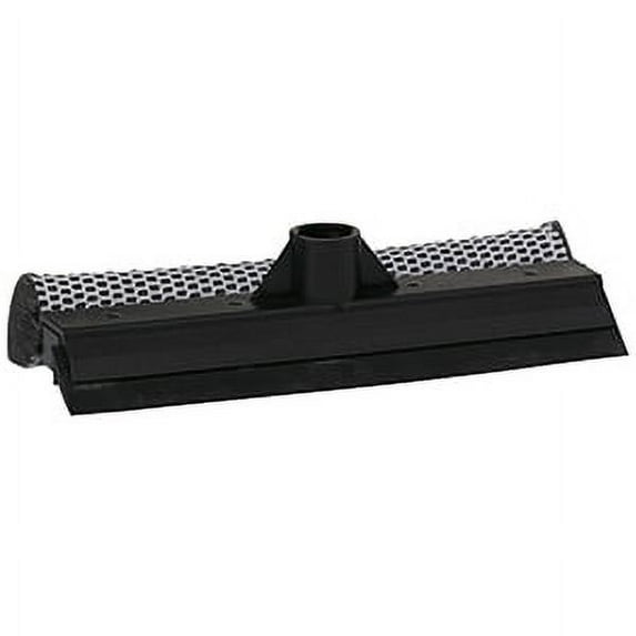 Vikan 8" Windshield Sponge/Squeegee Replacement Head, Transport Line - Black (3 Units)
