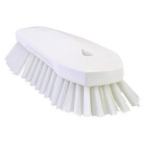 Vikan Extra-Large Hand Brush- Extra Stiff - White (2 Units)