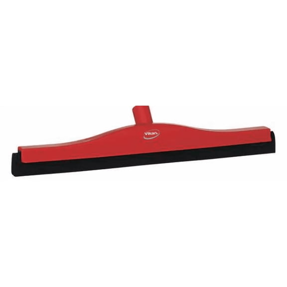Vikan Floor Squeegee Head 20in Double Foam Rubber Blade Red Replacement Cassette 77534