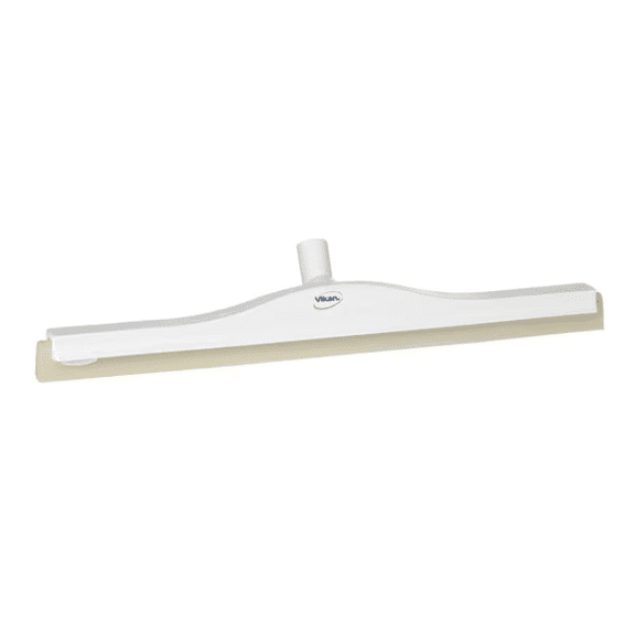 Vikan Floor Squeegee Head 24" Double Foam Rubber Blade White 77645 European Threaded No Handle