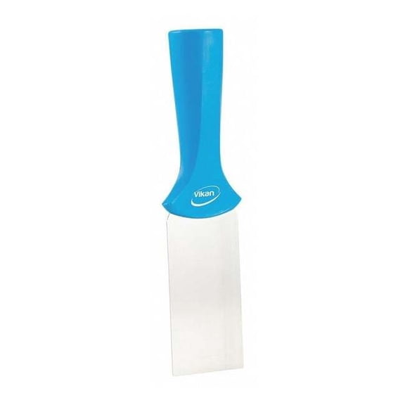Vikan Hand Scraper,8.1 in L,Blue 40103
