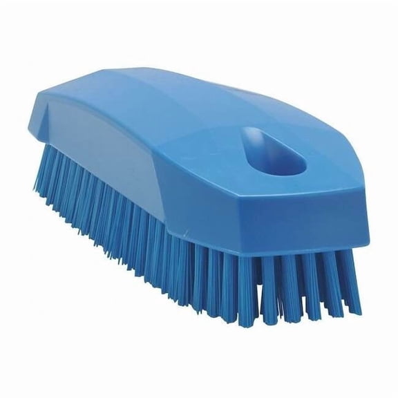 Vikan 4-57/64"L Polyester Block Hand and Nail Brush 64403