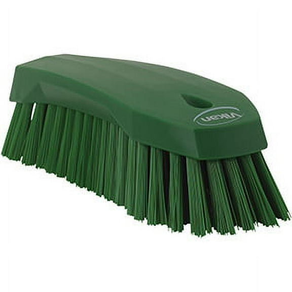 Vikan Large Hand Brush- Stiff - Green (4 Units)