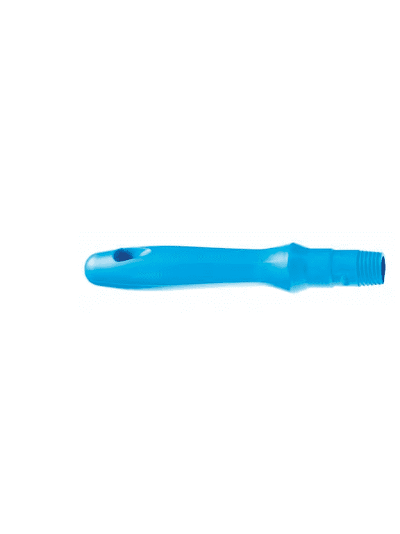 Mini Handle 6-1/2" Blue Polypropylene European Thread Broom Brush Squeegee Scraper