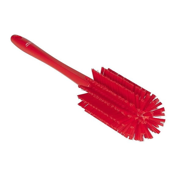 Vikan One piece Pipe Brush, 3.1", Medium, Red 5382804