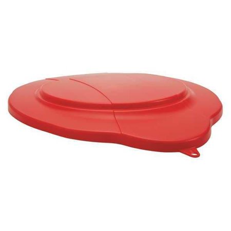 Vikan Pail Lid,Red,14 5/8 in Diameter 56934