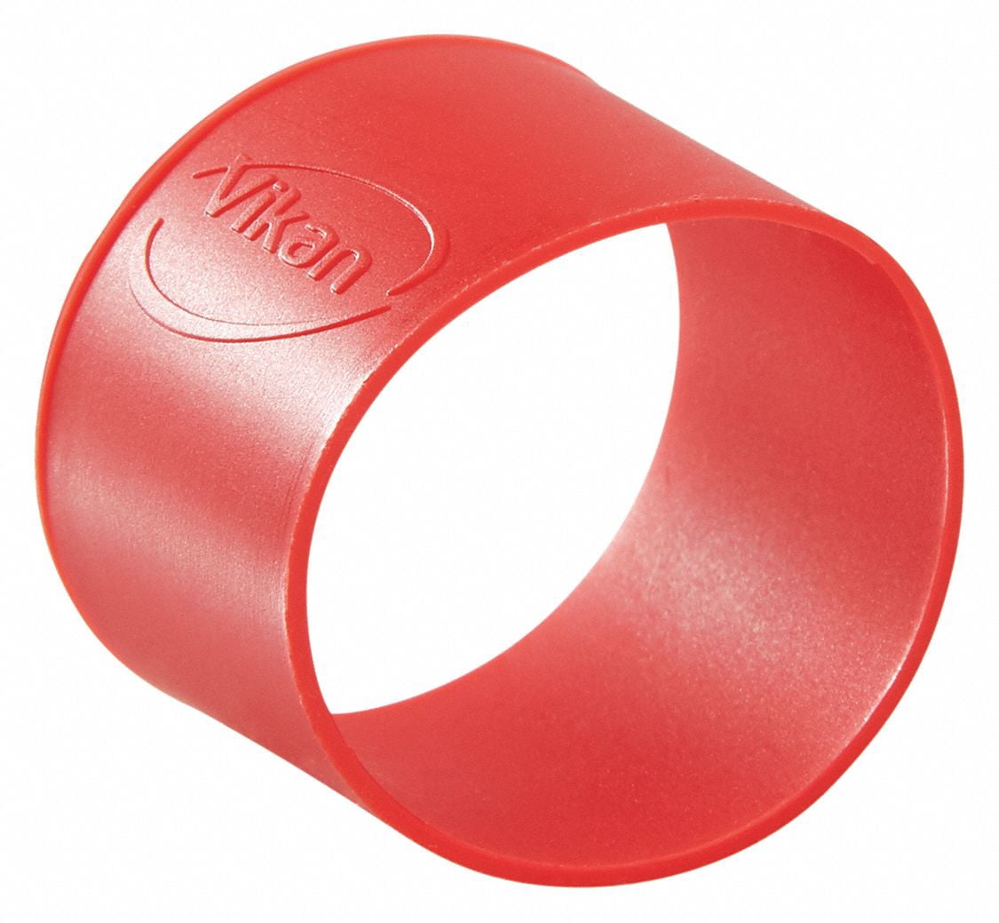Vikan Rubber Band,Size 1-1/2",Red,PK5 98024